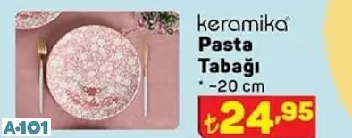 KERAMİKA PASTA TABAĞI KERAMİKA PASTA TABAĞI